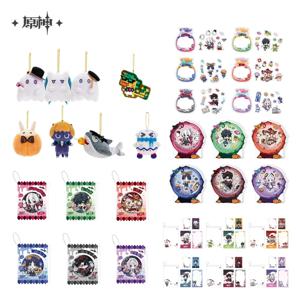 썬시아 원신 공식 굿즈 미호요 정품 YYQX 아크릴 스탠드 배지 알렉치노 리오테슬리 방랑자 클레