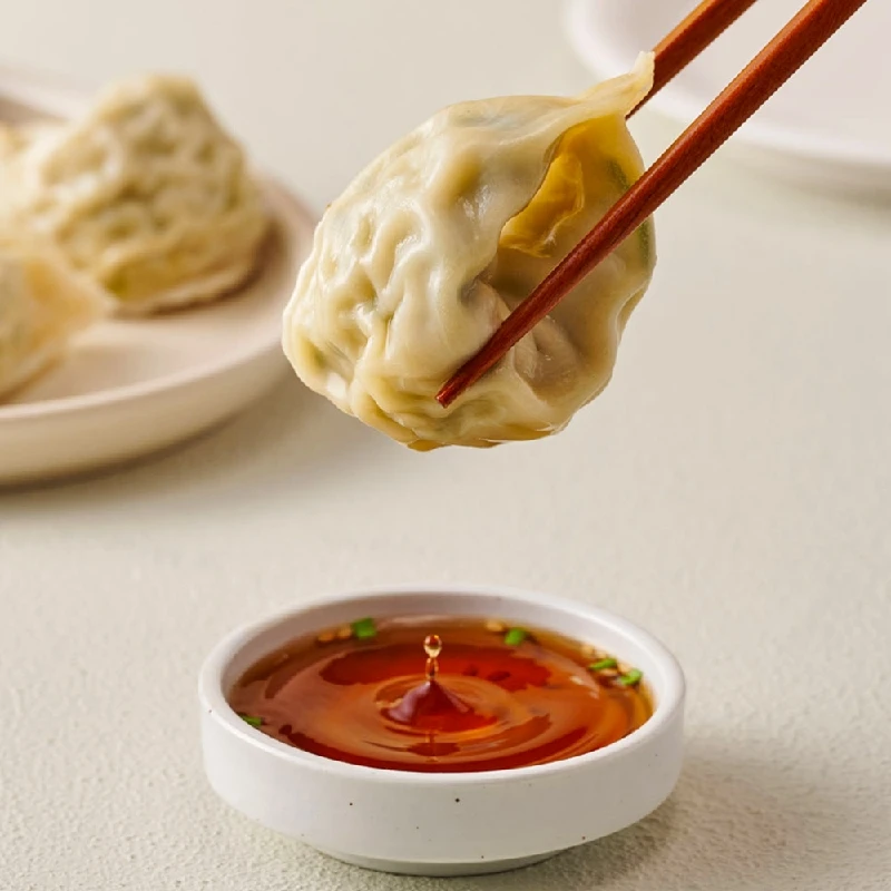 전주한옥 속이 옹골지게 꽉 찬! 옹골진 왕만두 1kg~ 고기만두 김치만두 풍성한 식감~! (국내산 돼지고기/김치)해썹인증