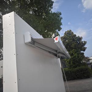 4.5x2.5m 캠핑카 RV 차체 부품 캠핑 트레일러 액세서리 RV 사이드 어닝 (레저 차량 투어링 카라반용)