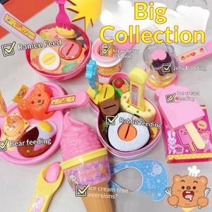 인기 장난감 인터넷 센세이션 라면 도시락 세트 푸딩 인기 역할놀이 일본식 어린이 역할놀이