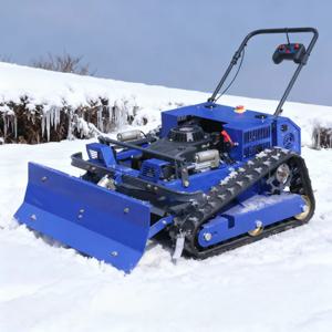 맞춤형 스마트 크롤러 잔디 깎기 기계 눈 치우기 겨울 전용 완전 원격 제어