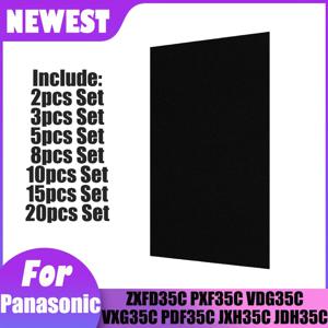 파나소닉 ZXFD35C JXH35C JDH35C VDG35C VXG35C PDF35C PXF35C 용 400*217*5mm 공기 청정기 필터 면 활성탄 필터