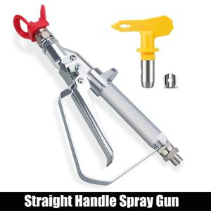 고압 에어리스 스프레이 건 팁 페인트 분무기, 노즐 시트 가드 포함, 3600PSI