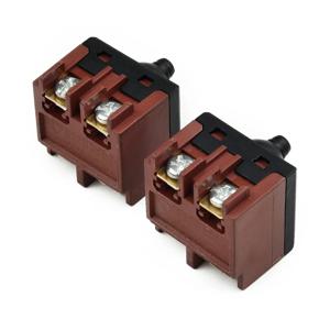 2pcs 앵글 그라인더 스위치 교체 부품 100 폴리 셔 앵글 그라인더 액세서리 전동 공구 용 푸시 버튼 스위치