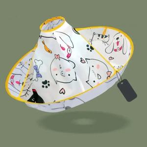 어린이 헤어 커팅 케이프 헤어 커팅 가운 미용사 앞치마 망토 우산 헤어 커팅 도구