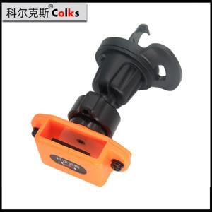 Colks 자동차 에어 벤트 마운트 홀더 워키 토키 용 스탠드 모바일 라디오 자동차 홀더 자동차 공기 배출구의 워키 토키 브래킷
