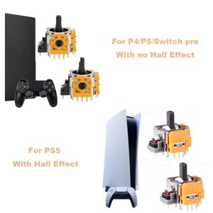 PS5 컨트롤러 액세서리 교체용 3D 아날로그 홀 이펙트 조이스틱 플레이스테이션 5 게임패드 수리 부품