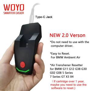 WOYO R3 BMW 앰비언트 에어 카트리지 리셋터, 향기 스마트 박스 칩 액티베이터 도구, G30 G11 X3-X7 3/5/7 시리즈용