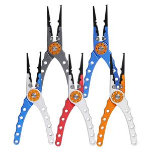 다기능 낚시 펜치 부식 방지 낚시 펜치 외장 Coi와 낚시를위한 바닷물 알루미늄 분할 링 펜치