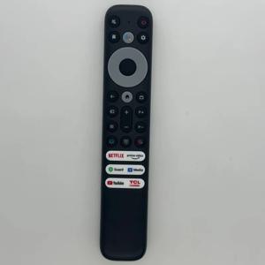 TCL 미니 LED QLED 4K UHD 스마트 안드로이드 TV(음성 없음)용 RC902V FMR4 교체용 리모컨(넷플릭스, 프라임, 유튜브, 가드 포함)