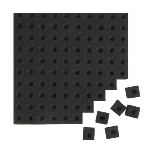 100Pcs/시트 수경 식물 스폰지 정원 재배 묘목 무 토양 배양 심기 도구 야채 보육 냄비 트레이