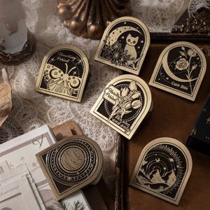 Yofun 크리 에이 티브 스크랩북 저널링 금속 클립 독특한 디자인 금속 클램프 세트 사진 학교 사무용품