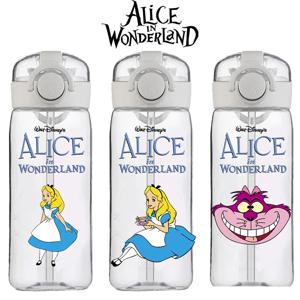 400ML 이상한 나라의 디즈니 앨리스 학교 소녀 만화 애니메이션 귀여운 컵 기능 높은 가치 플라스틱 스포츠 컵 어린이 캐주얼 컵 선물
