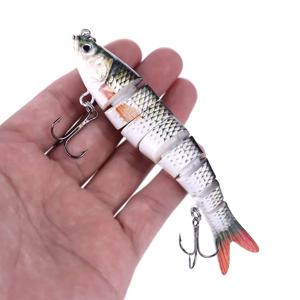 13.7cm 27g 싱킹 워블러 8 세그먼트 낚시는 베이스 Isca 크랭크베이트용 멀티 관절 Swimbait 하드 미끼 낚시 태클을 미끼합니다