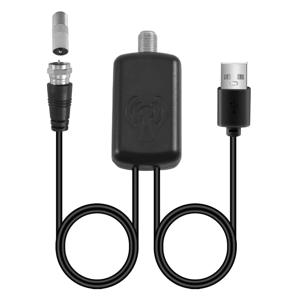 디지털 HD TV 안테나, 실내 디지털 HDTV 안테나, 강력한 증폭기 포함, 50 마일 범위 지지대, 4K 1080P