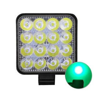 12V 24V LED 투광등 자동차 ATV 오프로드 주행 안개등 녹색 작업등 스트립 트럭 자동차 SUV 4WD 보트 ATV 바라 LED 라이트