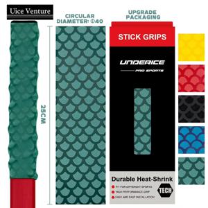 아이스 하키 그립 테이프 열 수축 튜브 아이스 하키 스틱 그립 미끄럼 방지 낚싯대 배드민턴 필드 하키 테니스 액세서리