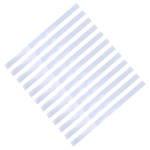 12 Pcs 반사 종이 스트립 타코미터 스티커 광학 카운터 도로에 대 한 높은 반사 소재 자기 접착 반사 테이프