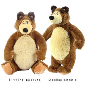 새로운 곰 장난감 인형 곰 어린이 컴포트 인형 생일 선물 애니메이션 캐릭터 Masha Kawaii