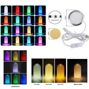 Bambu Lab 용 DIY 모델 Bambulab 라이트 키트 용 Led 램프 키트 따뜻한 흰색/다색 Led 조명 부품 3D 인쇄 부품