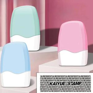 신원 보호 롤러 스탬프 중지 ID 신원 도용 식별 차폐 개인 정보 보호 비밀 및 주소 보호기