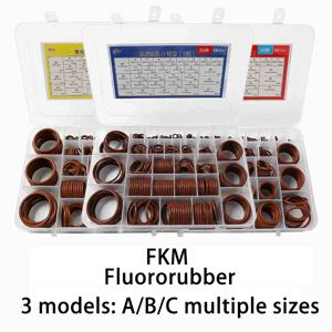 FKM O-링 씰 수리 상자 |   고정밀 수리를 위한 내화학성 불소 고무 키트