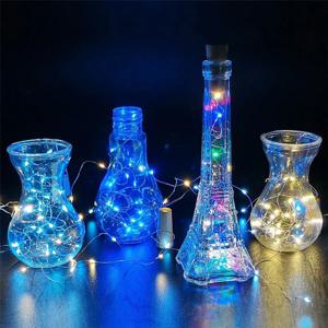 2 미터 20 Led 1 미터 10 Led 병 요정 문자열 조명 코르크 크리스마스 웨딩 파티