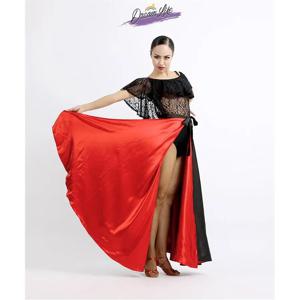 남성용 투우 춤 의상 스커트 고급 라틴 댄스 드레스 큰 스커트 공연 의상 하프 스커트 여름 클라우드 시얀