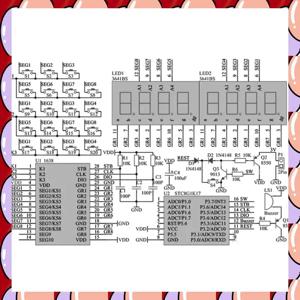A72Z 저항 변환 프로젝트용 51 마이크로 컨트롤러로 제어되는 DIY LED 디지털 튜브 계산기 키트로 납땜 배우기