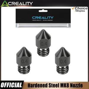 크리얼리티 MK8 경화강 노즐 0.4mm, 고온 및 마모 저항성, 엔더 3/3 프로/S1 및 CR-10용 3D 프린터 노즐
