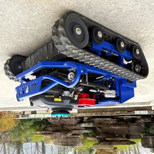 맞춤형 다기능 트랙형 800mm 폭 브러시형 잔디깎이, 엔진 장착