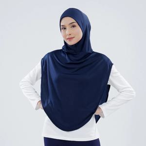 무슬림 속건 스포츠 인스턴트 히잡, 단정한 스포츠웨어 언더캡 저지 히잡, 기성복 스카프