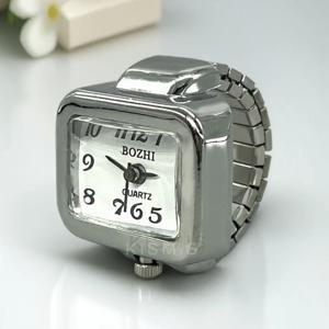 남성과 여성을위한 합금 쉘 손가락 원형 다이얼 커플 시계 크리 에이 티브 패션 액세서리