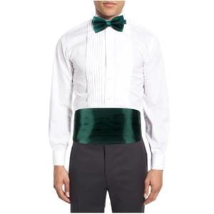 정장 웨딩 프롬 디너 파티를 위한 남성용 실키 새틴 턱시도 Cummerbund 탄성 벨리밴드