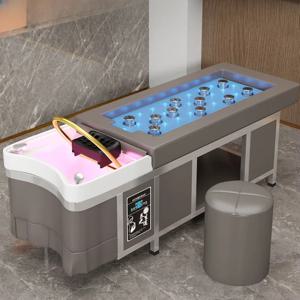 샤워 의자 마사지 마사지 일본 스파 헤어 전문 살롱 세면대 휴대용 워터 제트 샴푸 Lavar El Cabello 샴푸