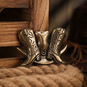 서양식 금속 벨트 버클, 독특하고 레트로한 벨트 버클