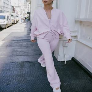 2025 신상 여성 벨보텀 팬츠 아우터웨어 패셔너블 에스닉 무대 의상 트렌디 가을 컬렉션