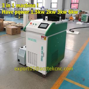 2000w 3000와트 3 in 1 레이저 용접기 Bwt Raycus 프로모션 가격 휴대용 섬유 레이저 청소 절단 용접 금속 강철