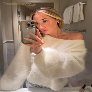 레터 스플라이스드 ​ ​ 지퍼 니트 스웨터 여성 캐주얼 패치워크 루즈핏 O넥 스웨터 2025 여성 Y2K 의류 가을 신상