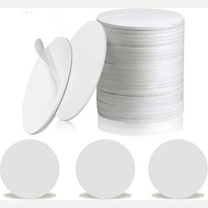 NFC 태그 NFC 스티커 화이트 NTAG215 태그 재기록 가능한 원형 코인 NFC 카드 접착 뒷면 태그모 NFC 기능과 호환