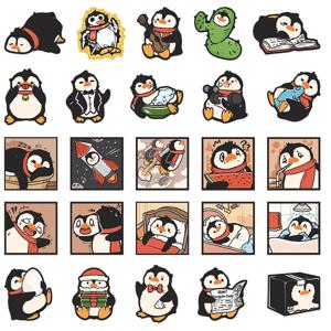 다양한 스타일의 스티커를 선택할 수 있습니다. 펭귄 스티커 컴퓨터 책 케이스 절연 컵 장식 방수 스티커