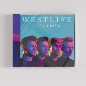 웨스트라이프 스펙트럼 피지컬 앨범 - 가사집이 포함된 비닐 레코드 + CD, 팬들을 위한 공식 수집용 음악 디스크