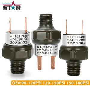 기차 경적 수리 부품용 새로운 공기압 스위치 탱크 마운트 스레드, 1/4 인치 NPT, 12V, 24V, 90-120PSI, 120-150PSI, 150-180PSI