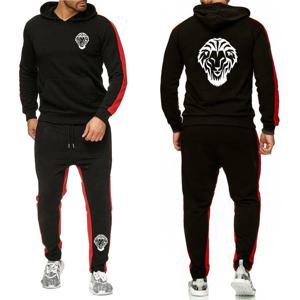 Leon Athletic Club de Bilbao 2022 남성용 새 패션 Tracksuit 가을 까마귀 + 운동복 투피스 양복 후드 캐주얼 세트 의류