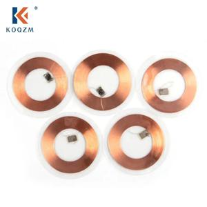 초박형 휴대폰 액세스 카드, 쓰기 가능, 재기록 가능, 구리 코일, 코인 카드, 열쇠 고리, RFID, 125KHz ID T5577, 5 개/로트