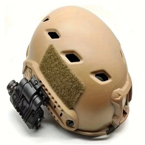 헬멧 손전등 홀더 렌치 사이드 레일 마운트가있는 25mm 멀티 앵글 플라스틱 라이트 클램프 마운트 빠른 헬멧 액세서리