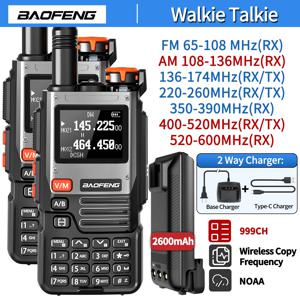 1/2PCS Baofeng UV-K61 워키 토키 멀티 밴드 무선 복사 주파수 999CH Type-C AM DTMF NOAA UV-5R UV 5RH K6 K5(8) 햄 라디오