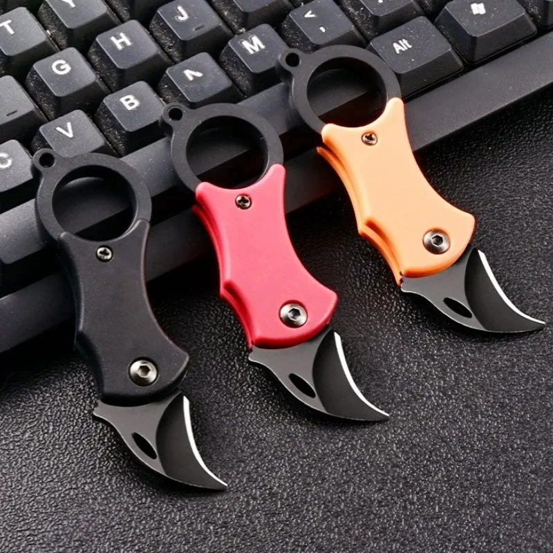 미니 유틸리티 접이식 칼 고기 과일 생선 칼 슬라이스 고기 절단 야채 주방 칼 Boning Butcher Chef Knif