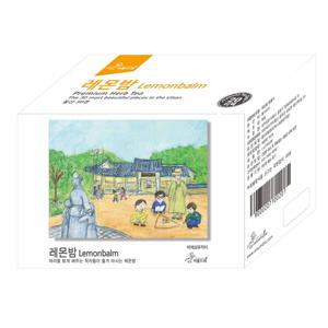 친환경 삼각티백 허브차 레몬밤 20티백 / 울산 박제상 유적지