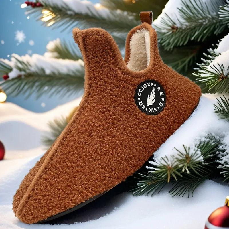 신발 남성 코튼 슬리퍼 커플 슬리퍼 남성 부츠 스포츠 부드러운 플러시 따뜻한 여성 신발 얇은 바닥 남녀 공용 홈 코튼 신발